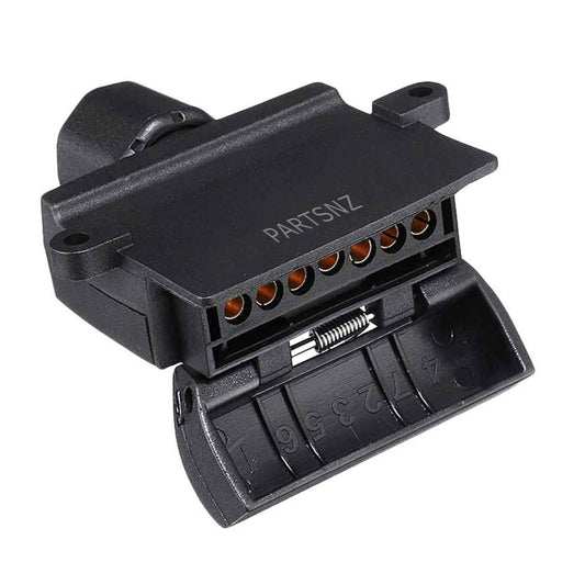 Trailer Plug 7 Pin Flat Female Socket - Car - Boat - Caravan
