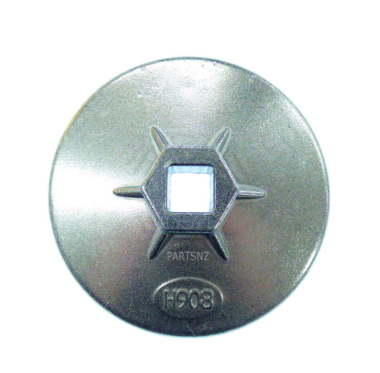 Oil Filter / Cartridge Cup Wrench Removal Tool - Heavy Duty 90.9mm