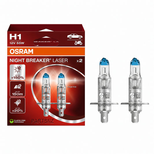 OSRAM Headlight Bulbs H1 Xenon Gas - 100% Genuine