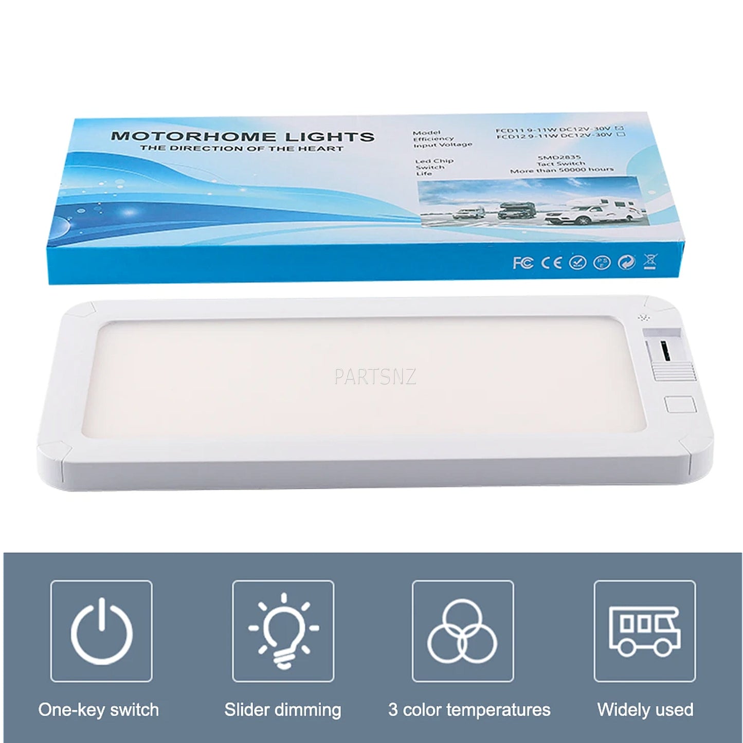 LED Multi Function Light - Motorhome - Boat - Caravan - Bus - Campervan