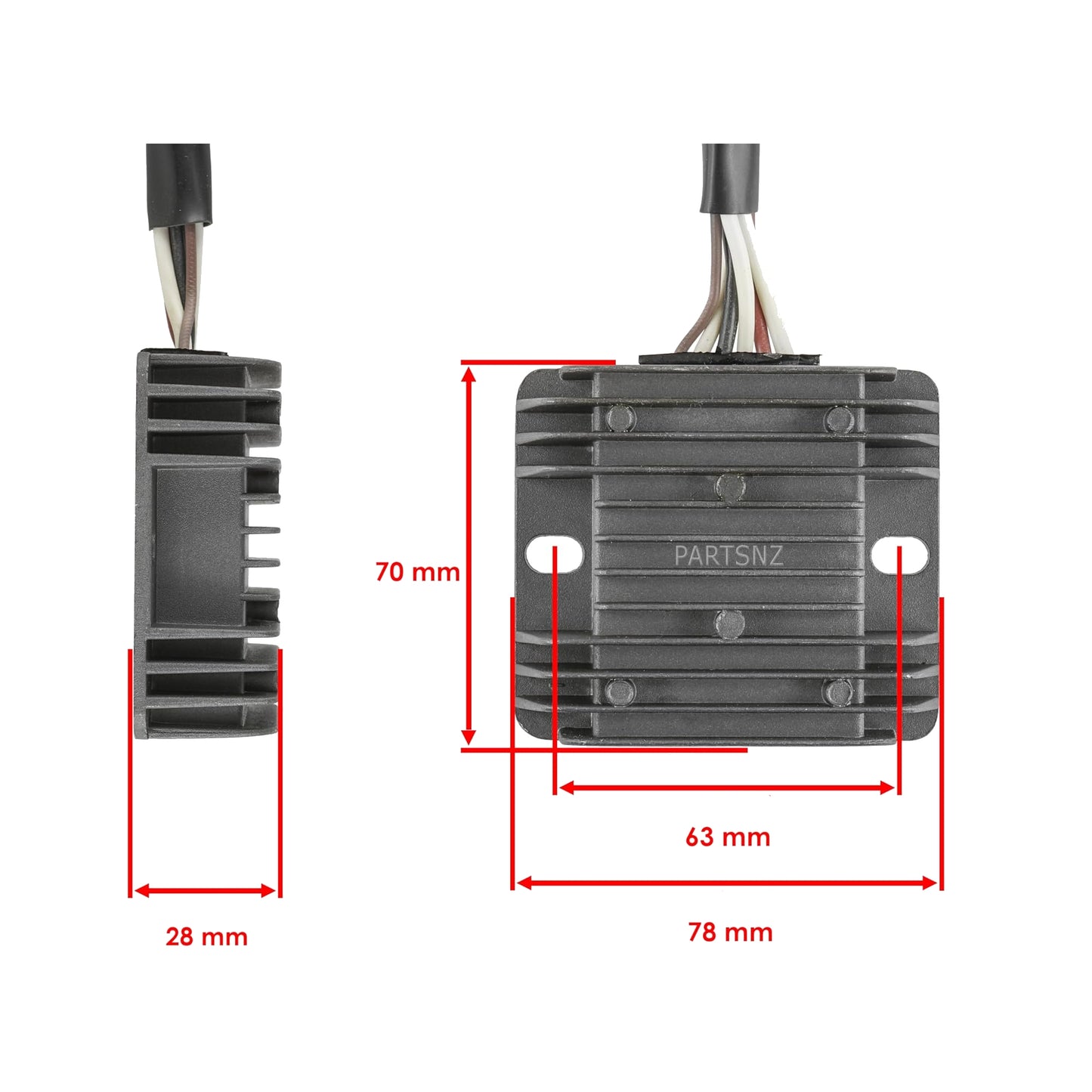 Yamaha Quad ATV Voltage Regulator Rectifier - 4GB-81960-00-00