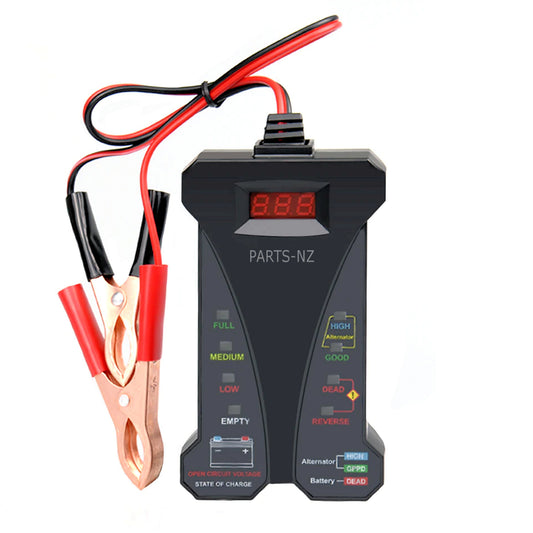 Battery & Alternator Analyzer For Testing Output - LED Display