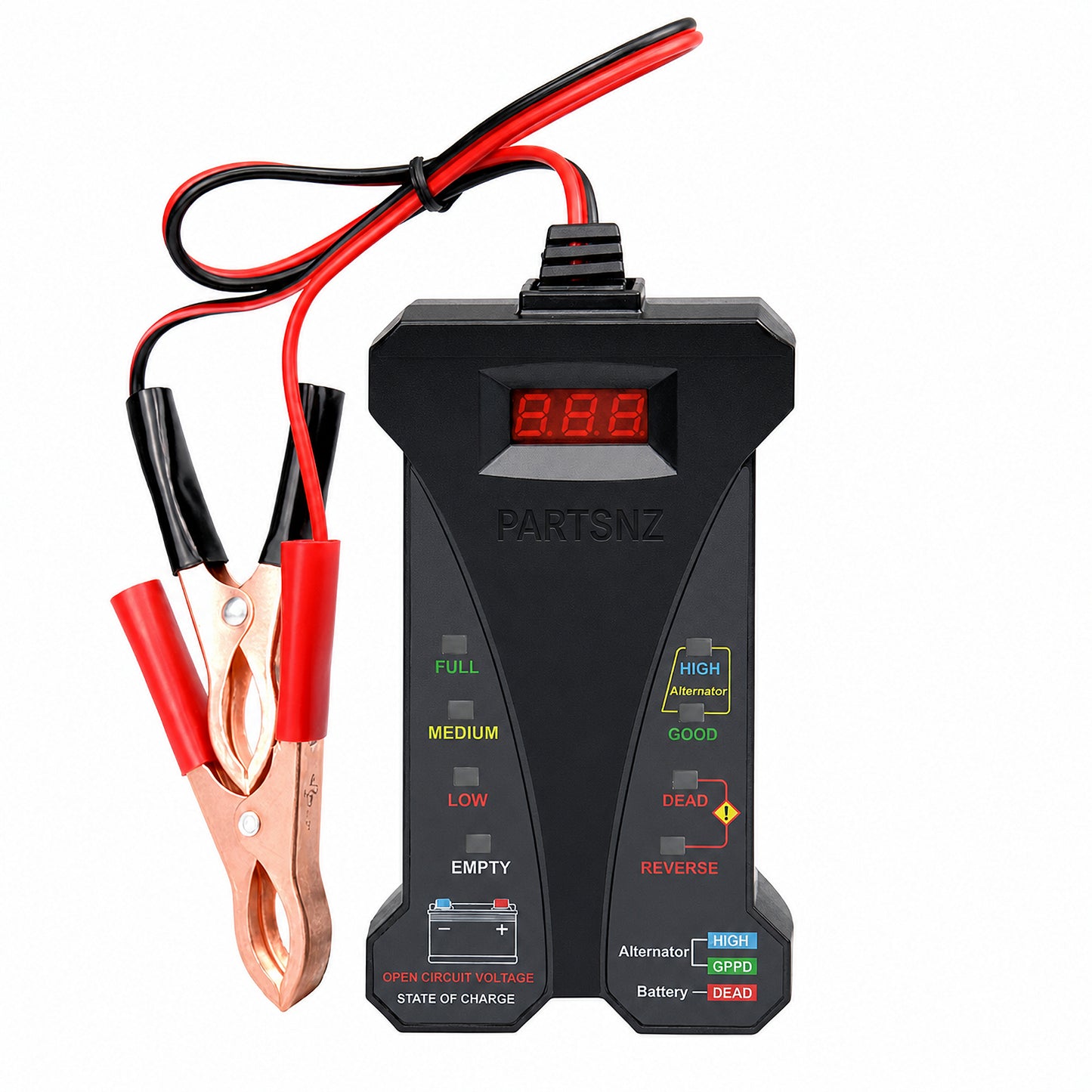 Battery & Alternator Tester With - LED Display