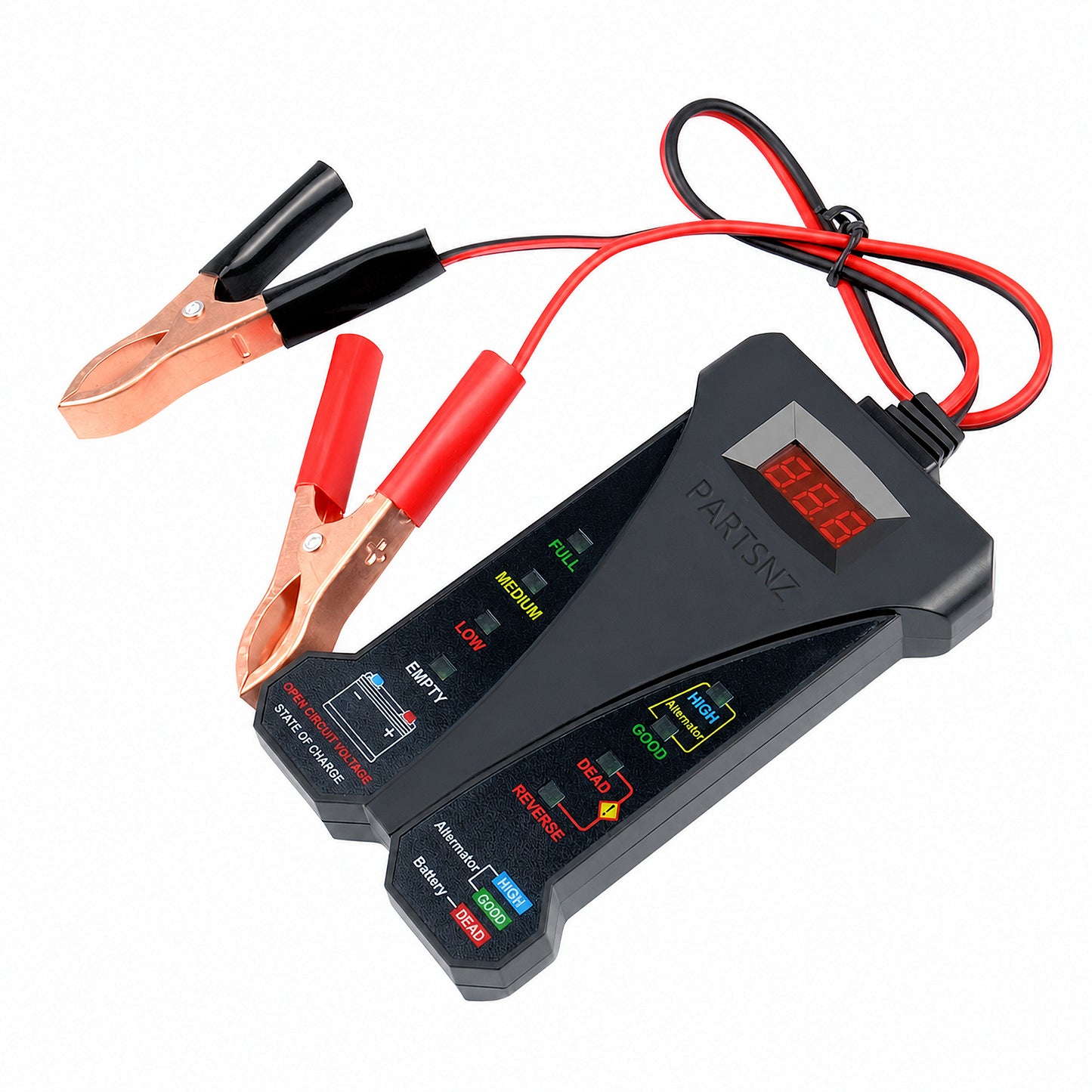 Battery & Alternator Tester With - LED Display