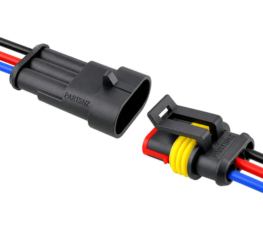 Connector 3 Pin Auto Electrical Weatherproof - Dust Proof