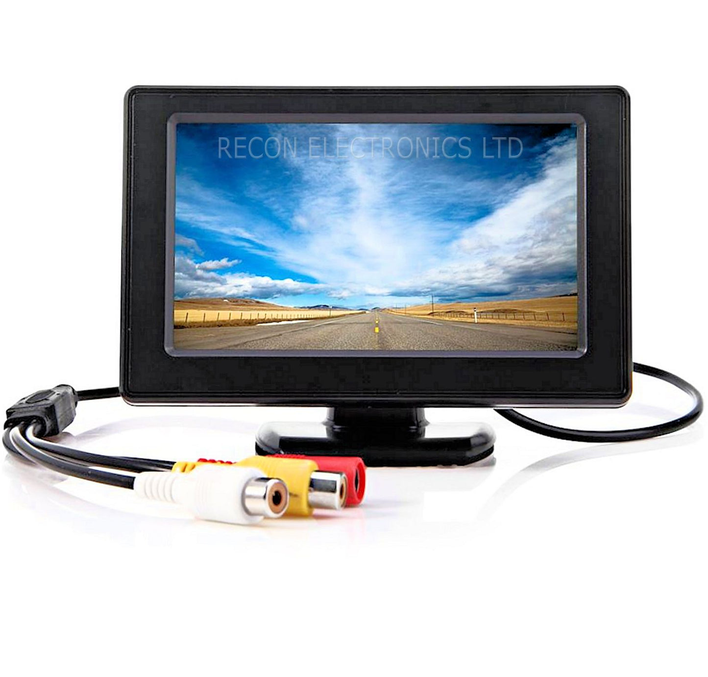 Reversing 4.3" 12v to 24v Color Monitor With Dual Video Input