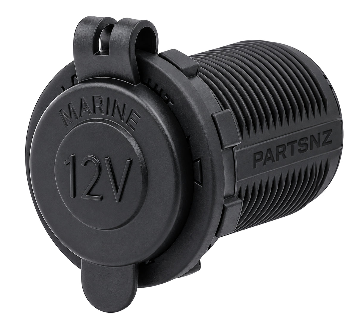 Automotive & Marine Cigarette Lighter Socket + Dust Cover