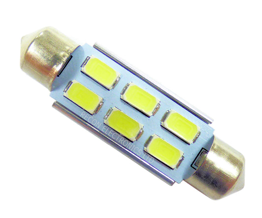 LED 5W 41mm Festoon Dome Bulb Canbus Error Free