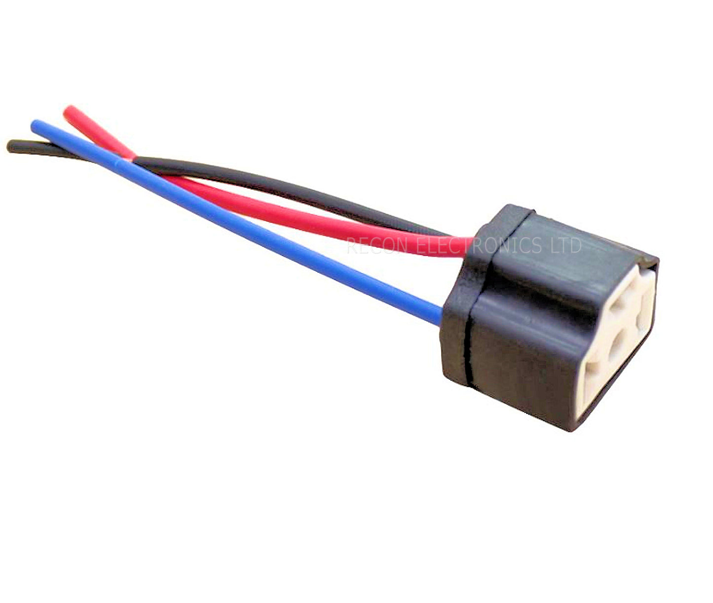 H4 9003 Socket & Wires Heavy Duty Heat Resistance Ceramic