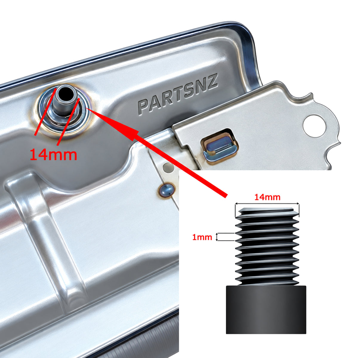 Honda Motorcycle & ATV Petrol Fuel Tap & Filter