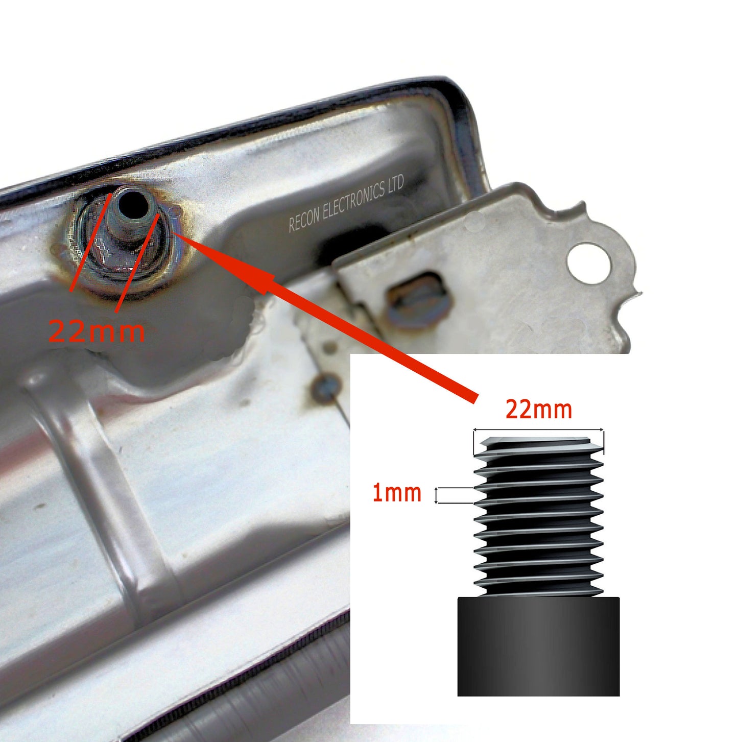 Honda Motorcycle Petrol Fuel Tap & Filter