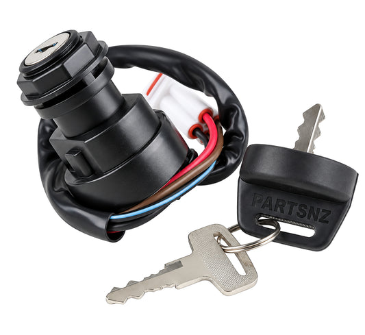 Yamaha Quad ATV Ignition Switch Barrel & Keys - 4BD-82510-10-00