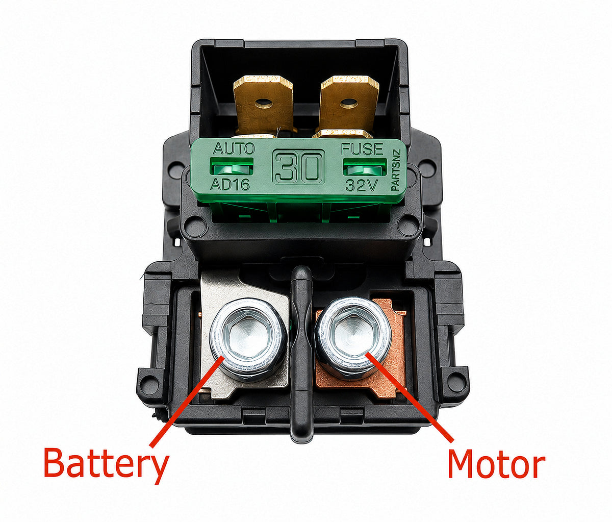 Honda - Kawasaki Motorcycle Starter Motor Relay