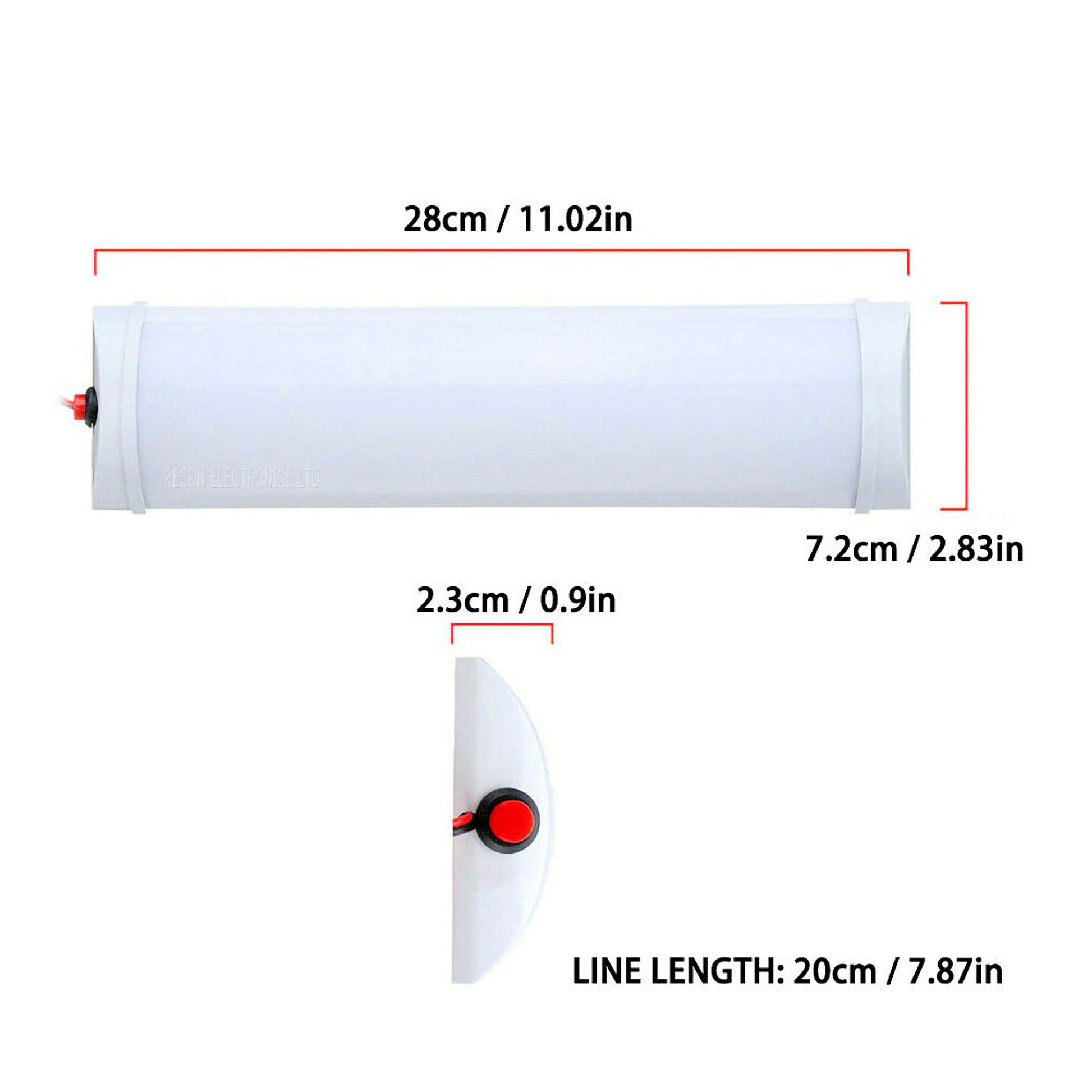 LED Light 24 v With Built In On - Off Switch – PARTSNZ