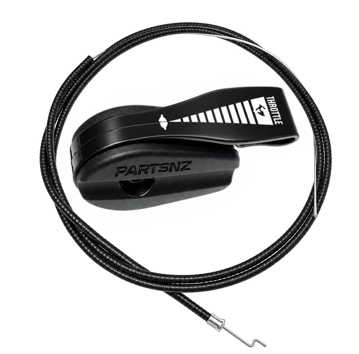 Lawn Mower Throttle Cable & Lever 43”