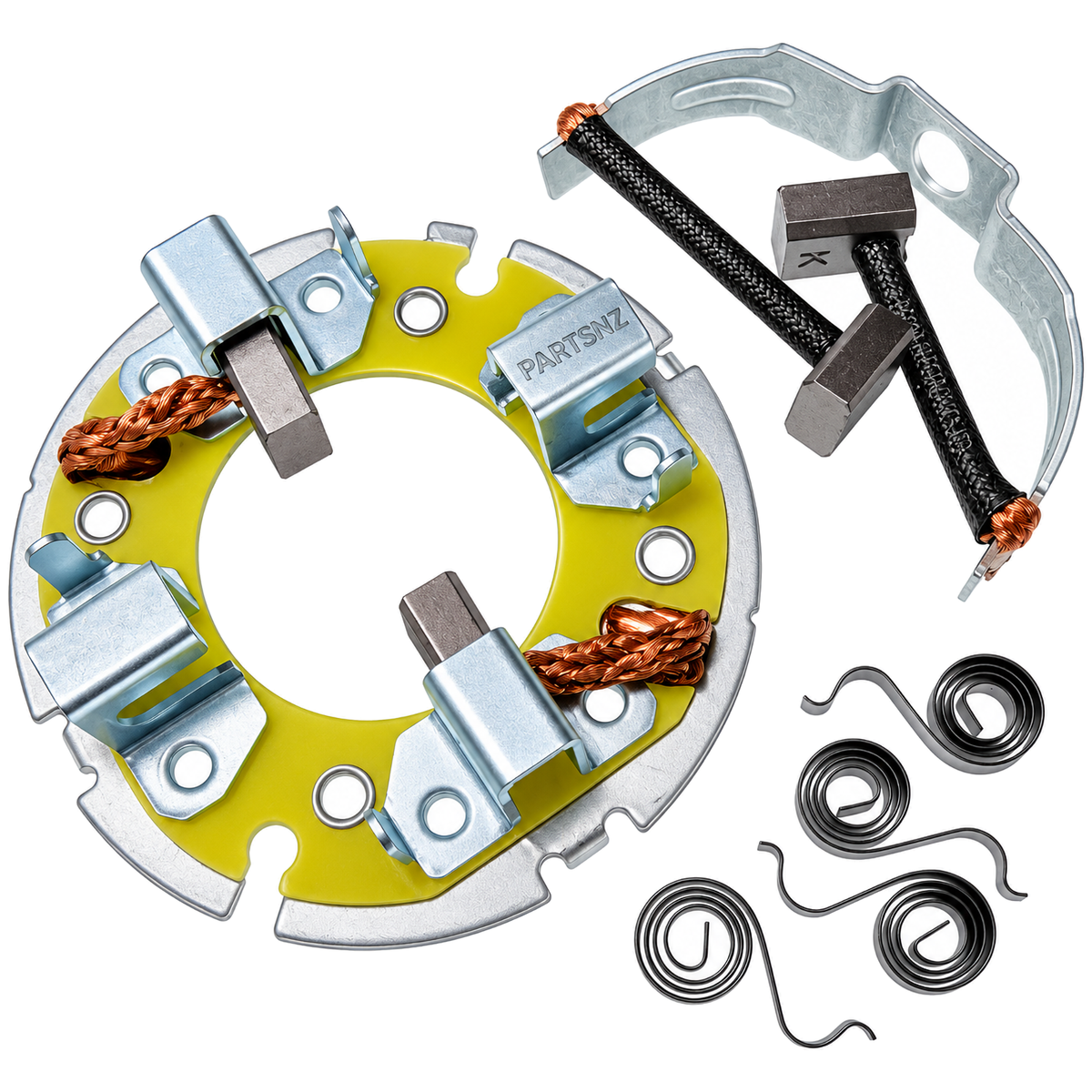 Honda Starter Motor Brushes & Brush Holder -  Motorcycle & ATV Quad - ATC
