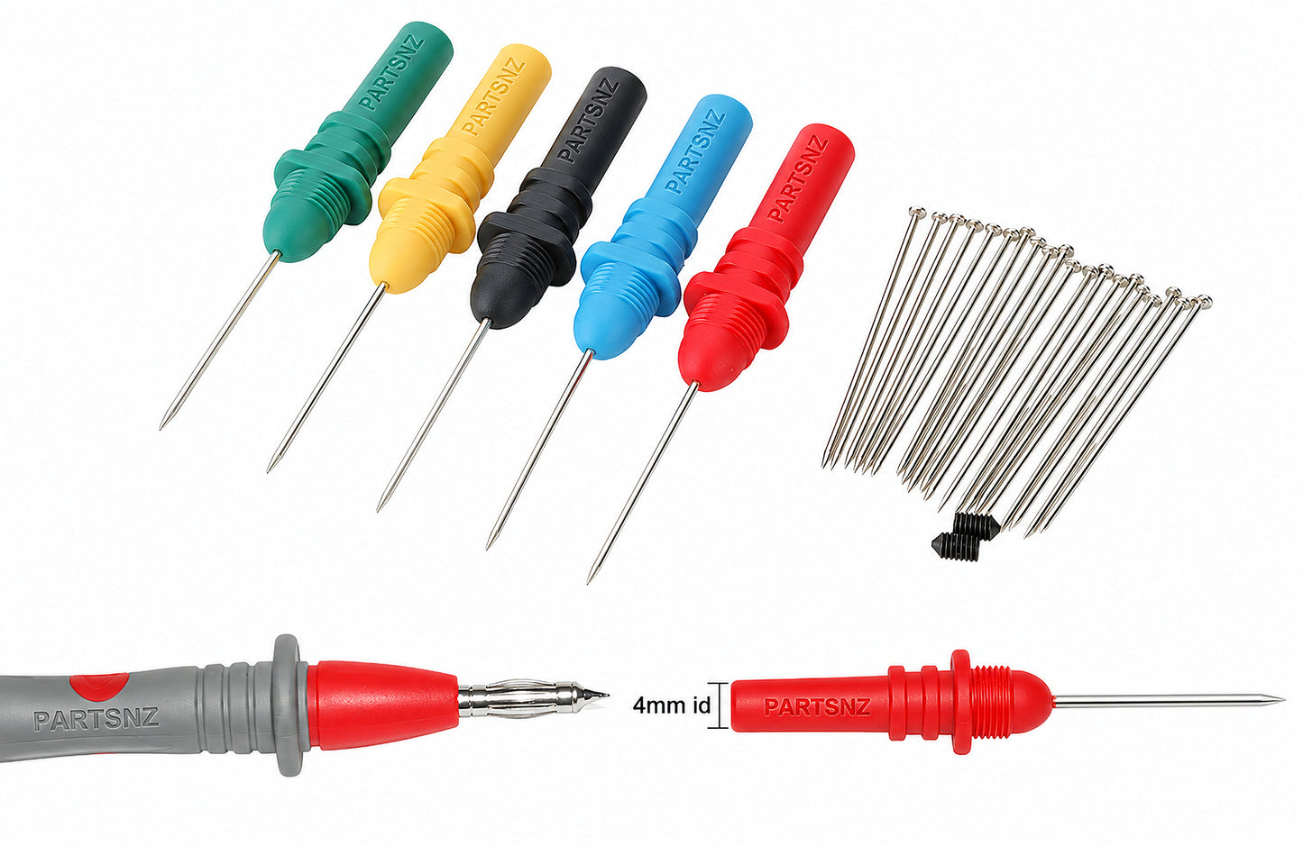 Multimeter Lead Probe Pins For Diagnostic Testing