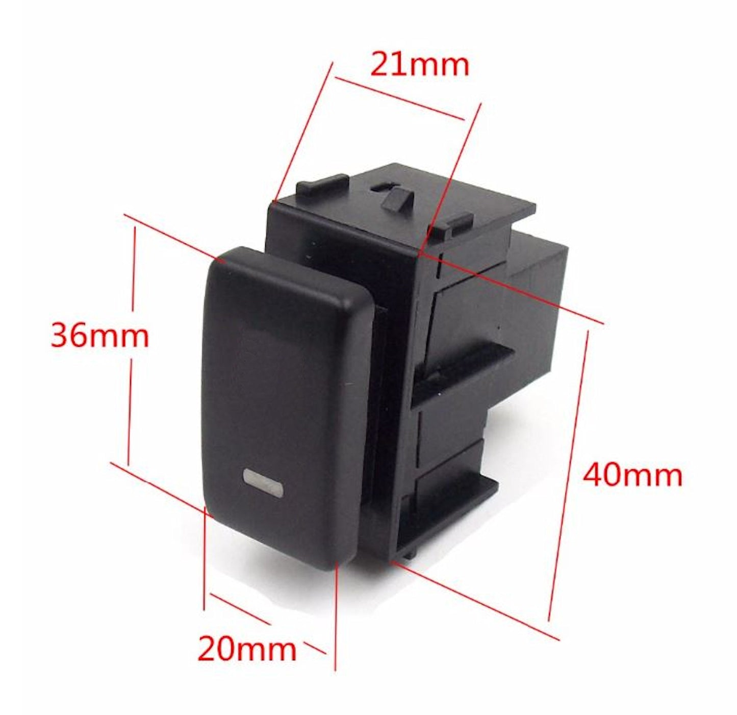Nissan LED Lamp On/Off Switch & Wires - DRL - Fog - Spot