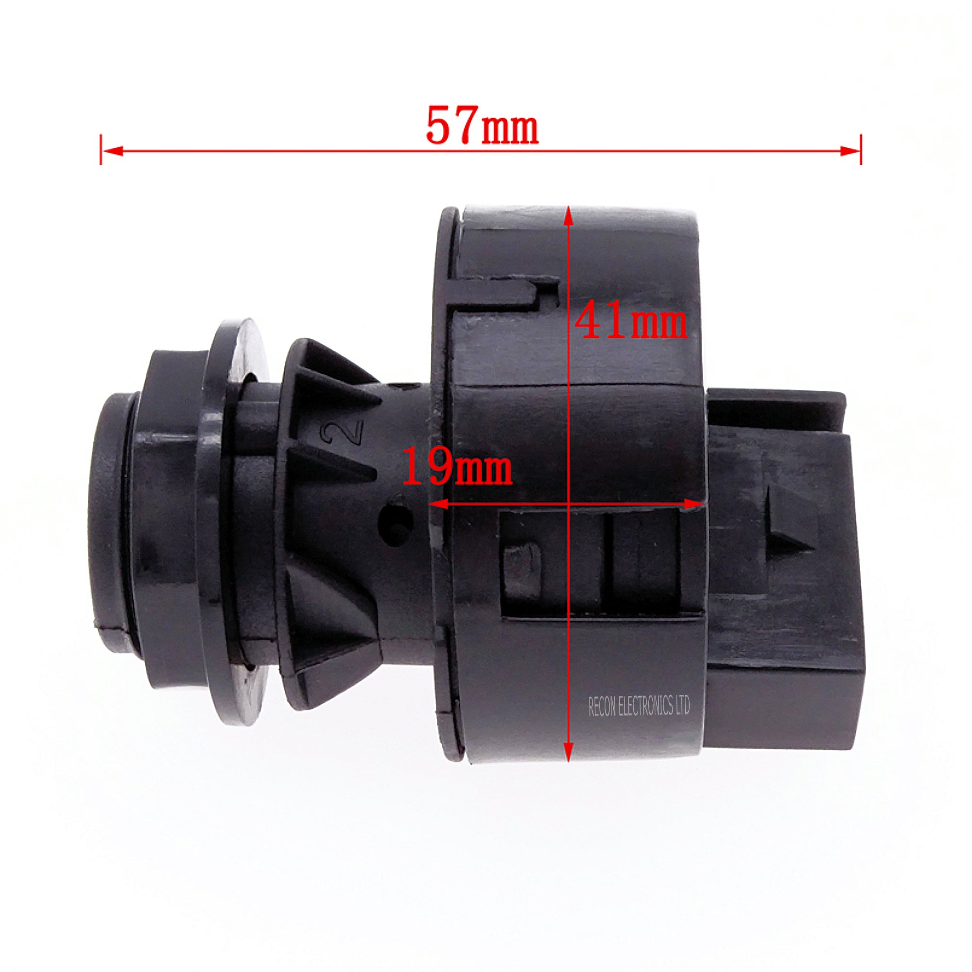 thumbnail image 2 of Caltric Ignition Key Switch – For Polaris UTV 1500 2X4 4X4 6X6 – Replaces 4081556, 4012164 – 3 Position 2 of 4