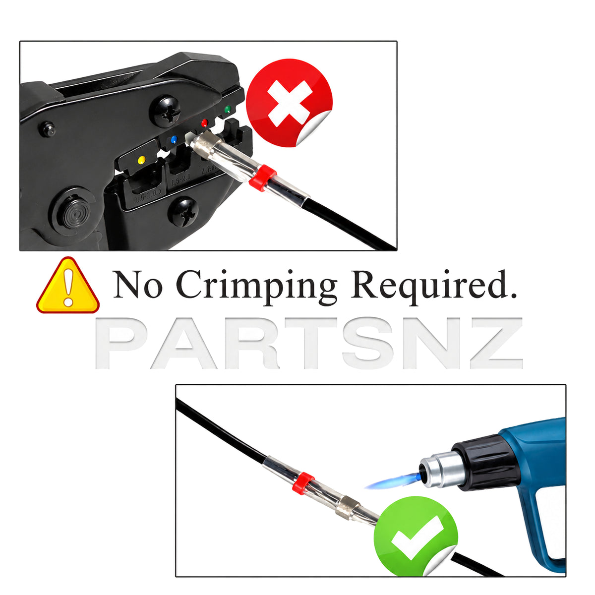 Heat Shrink Waterproof Pre-Soldered Connectors