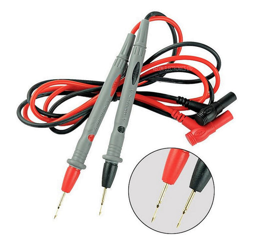 Multimeter Needle Tip Probes + Silicon Leads