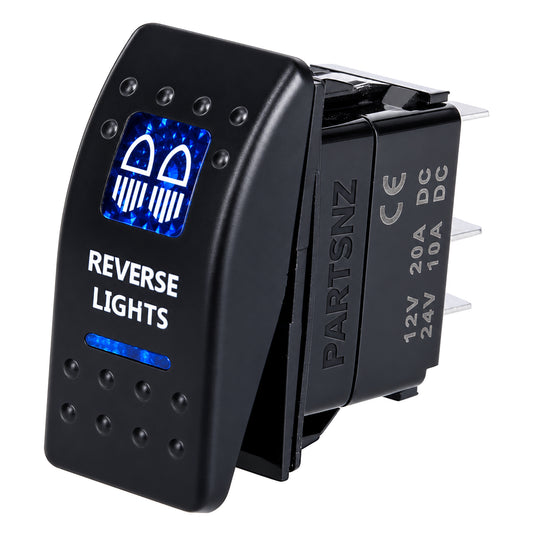 Reversing Light Switch With LED Illumination - 12v - 24v