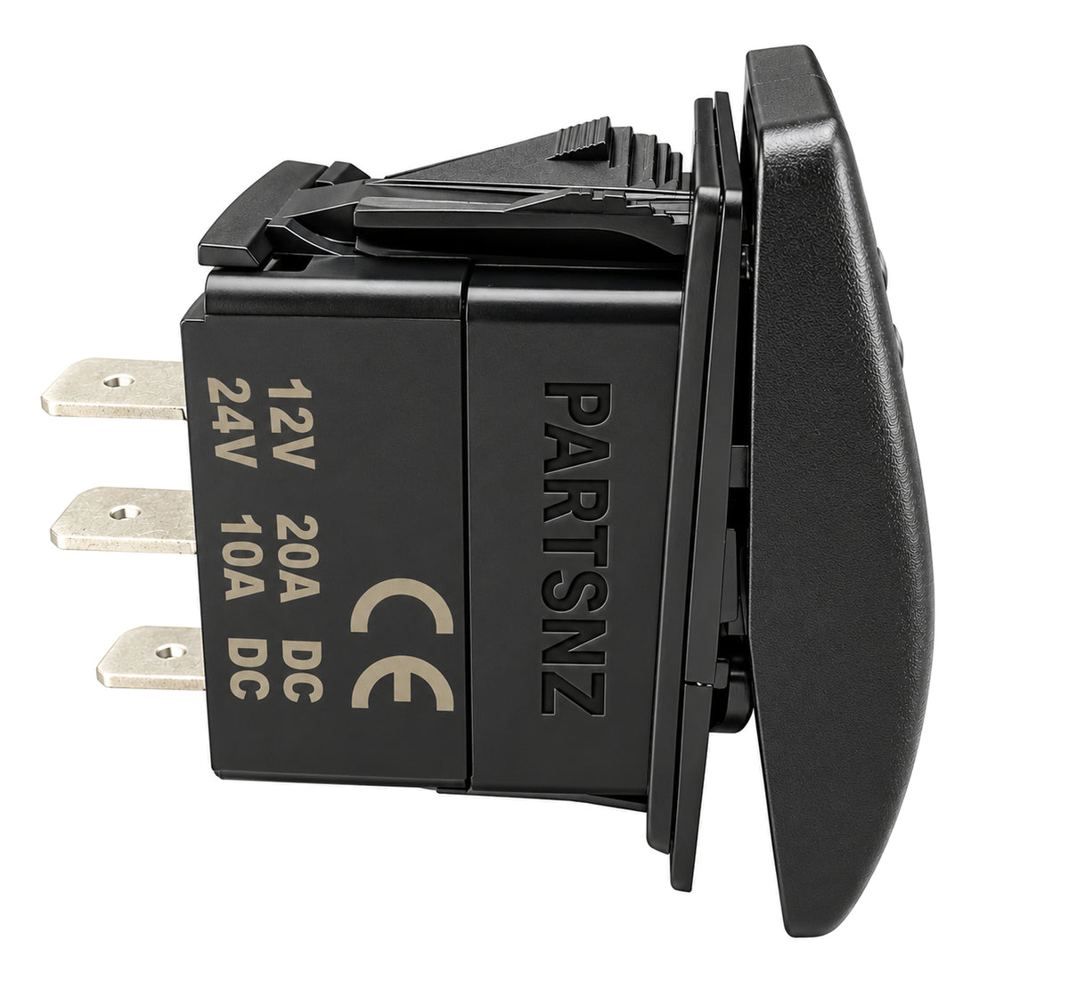 Rocker Switch With LED - 12v - 24v Universal
