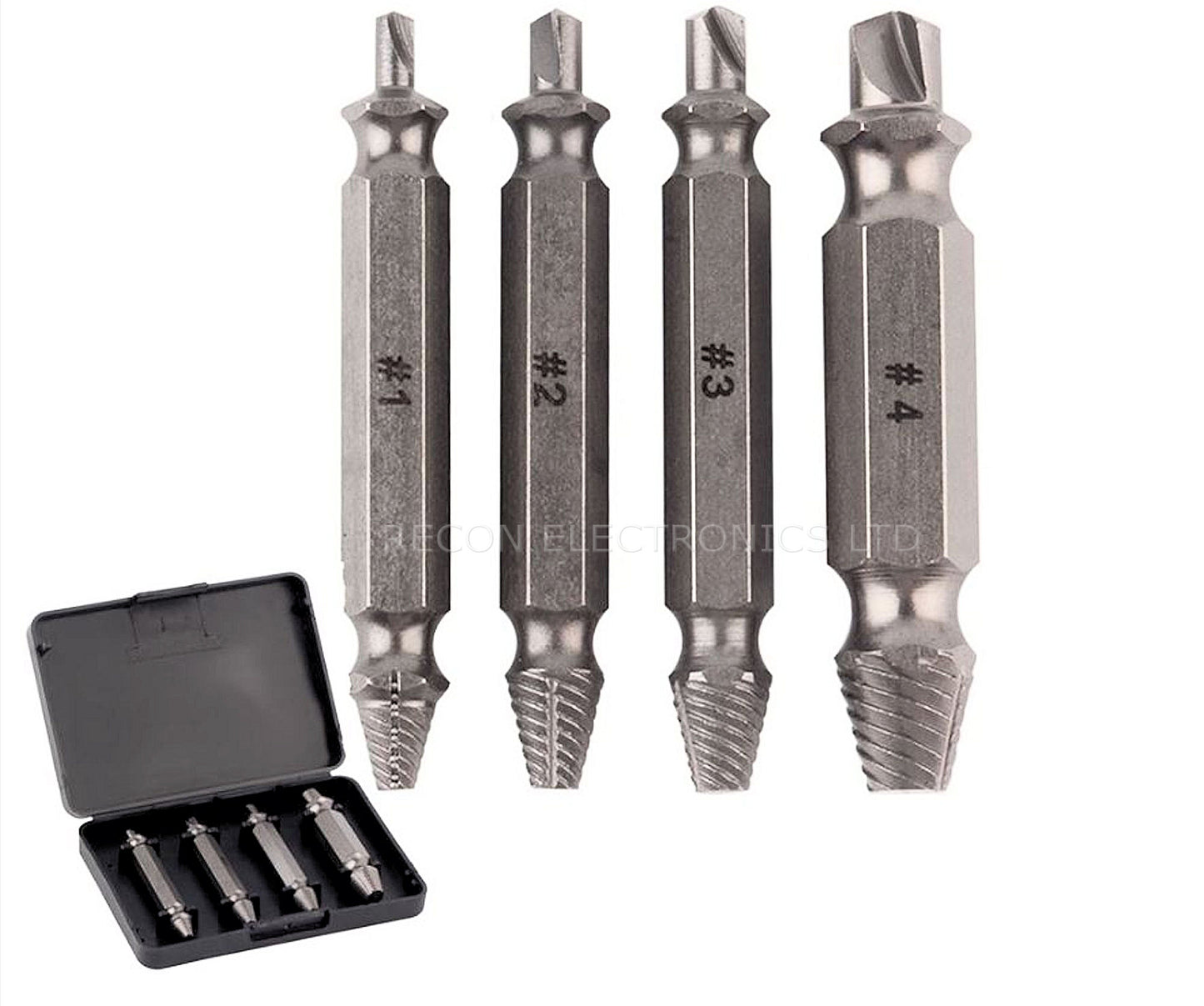 Speed Out Damaged Screw & Bolt Extractor Tool Set