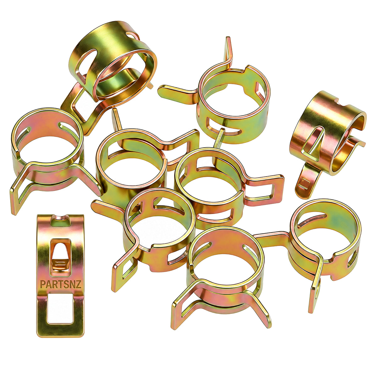 Hose Spring Clamps 75 Piece Assortment & Resealable Box Q673B