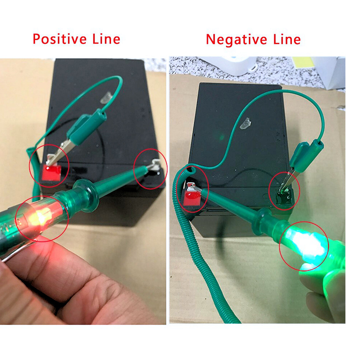 Prob Electrical Voltage Test Probe For Automotive Electrical Testing 6v - 12v - 24v ...