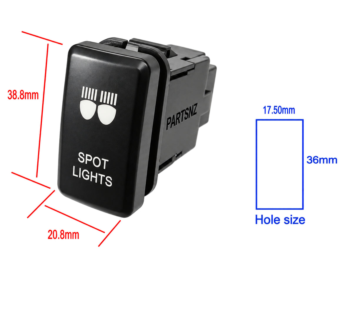 LIGHT SWITCH - Suitable For TOYOTA - Fog - Spot – DRL