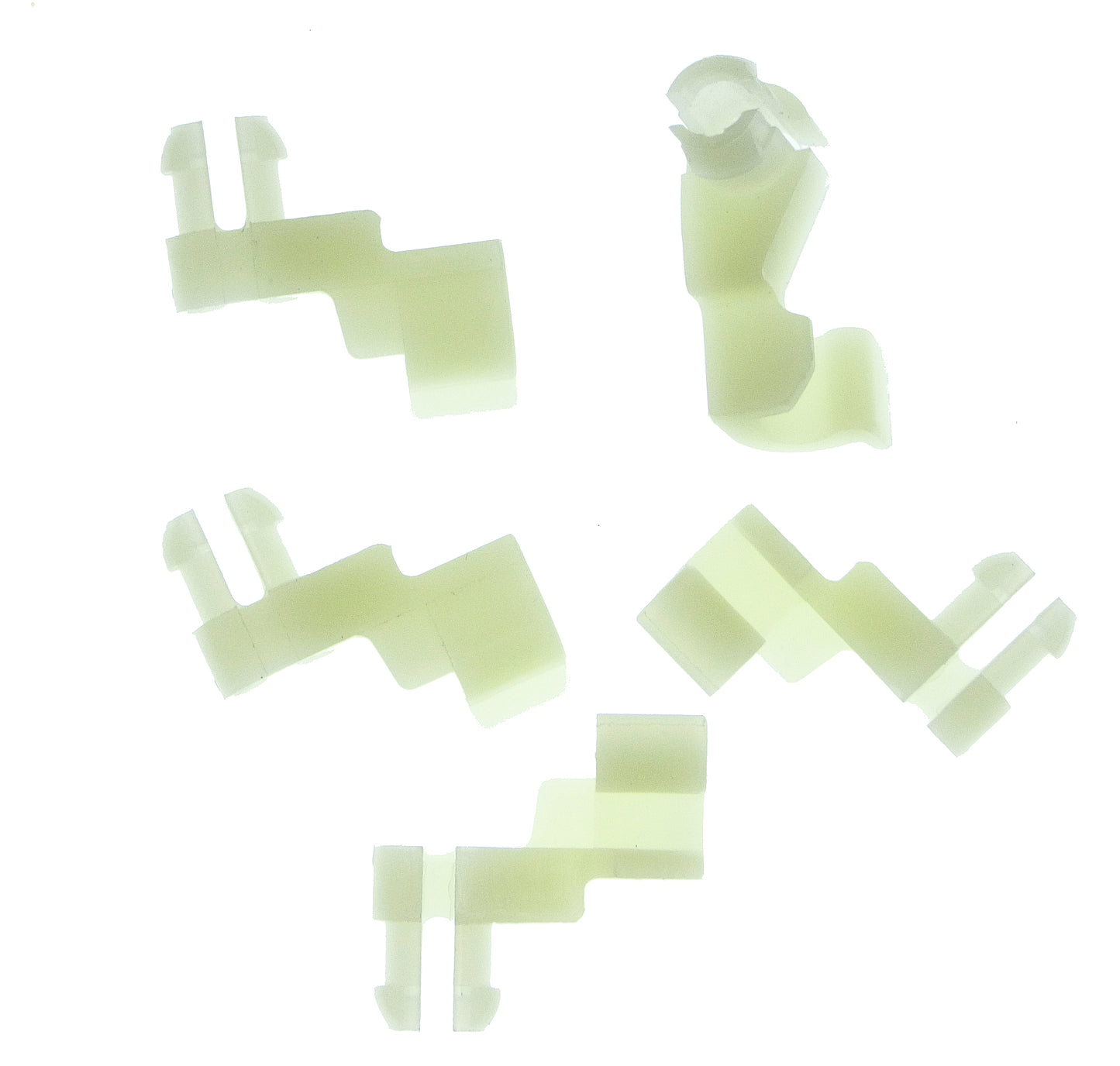 Toyota Nylon Door Lock Rod Clip Retainers x 5 Clips