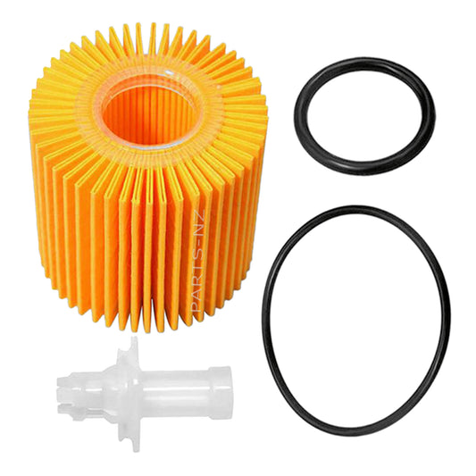 Toyota Oil Filter Kit - Cartridge - 2 O-Rings - Drain Valve Adaptor