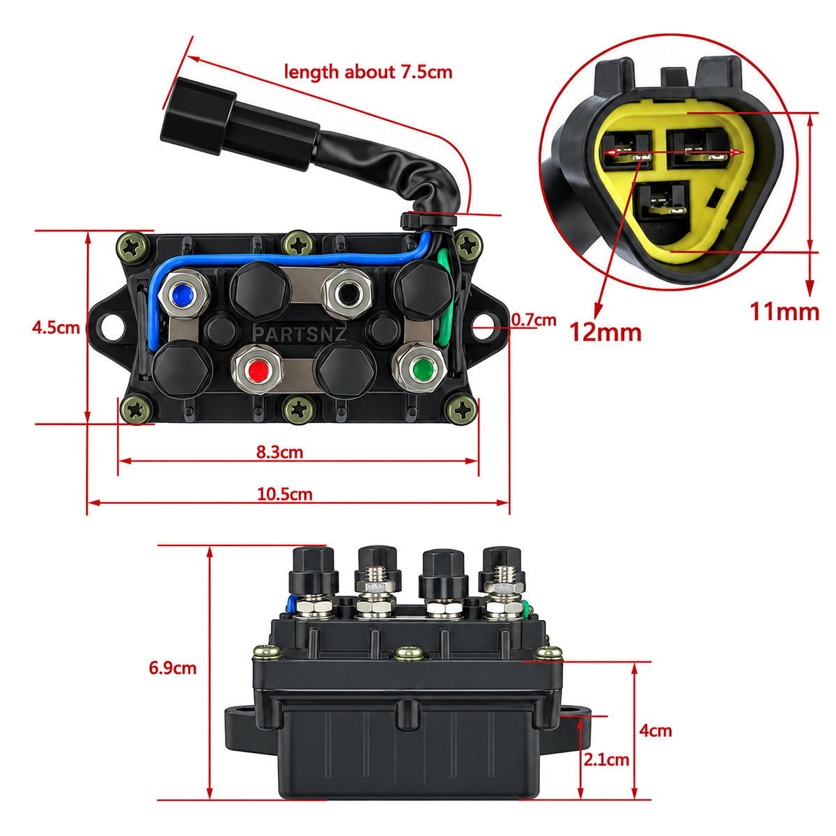 Yamaha - Outboard Motor Power Trim & Tilt Relay Assembly
