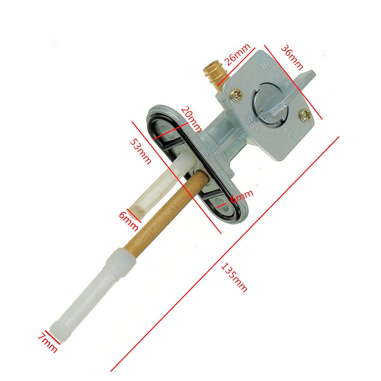 Yamaha - Suzuki - Kawasaki - Polaris Motorcycle & ATV Petrol Fuel Tap