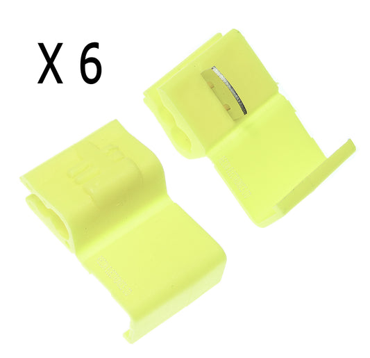 Wire Connectors Quick Splice Automotive Cable Connectors x 6