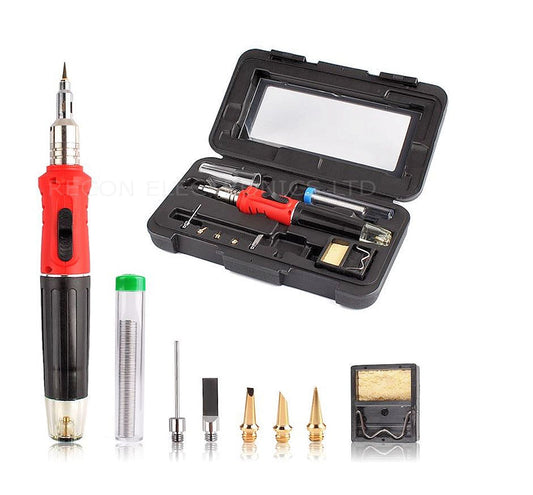 Soldering Iron Butane Self-Ignition Gas Torch Kit